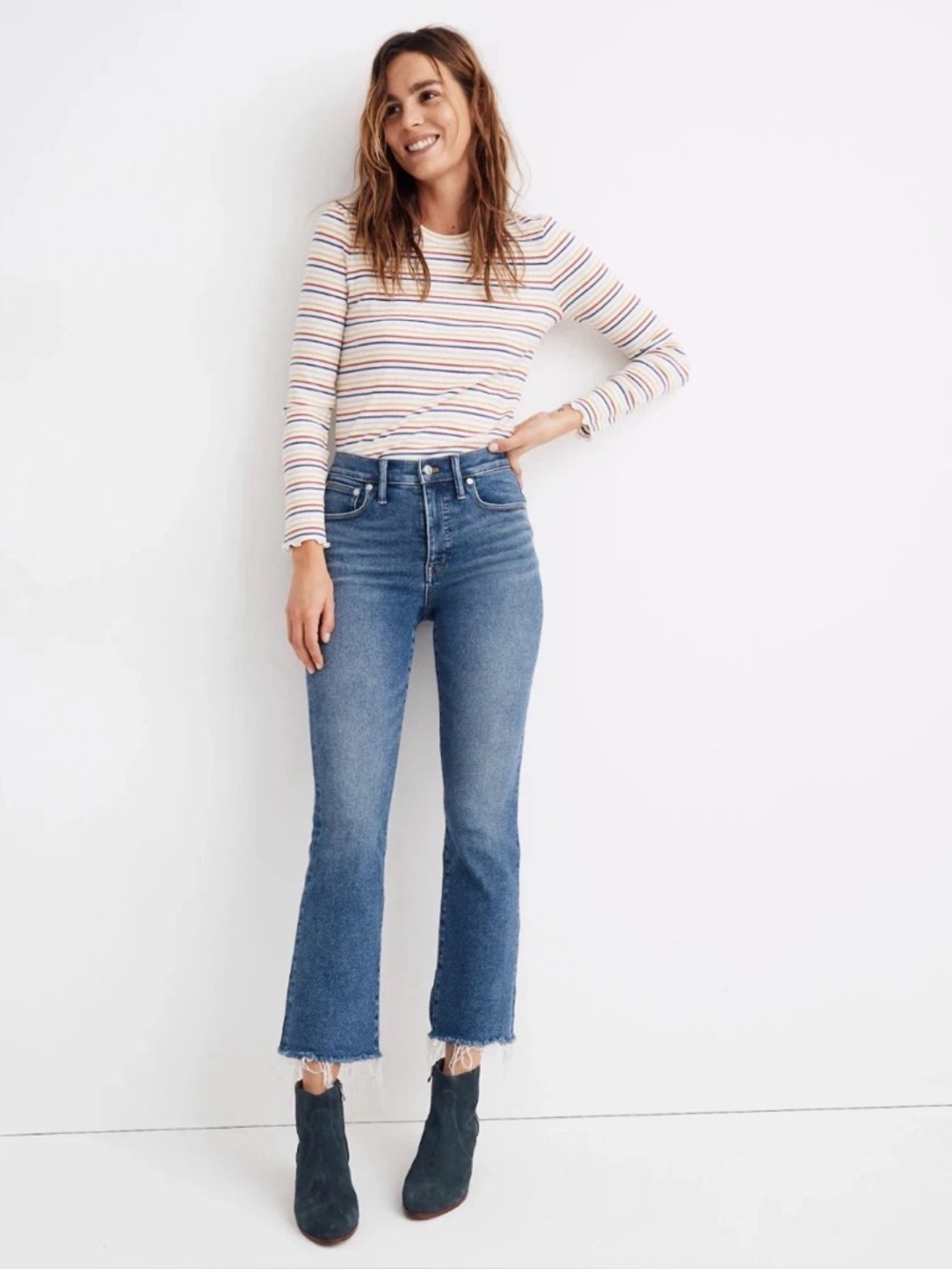 Madewell Cali-Demi Boot Jeans Size 27
